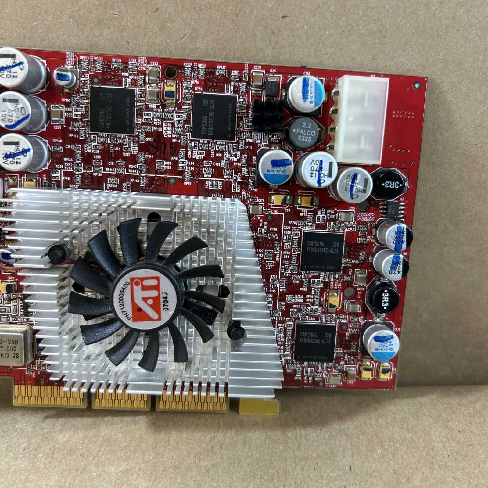 Vintage ATI Radeon 9800 PRO 128MB DDR AGP Graphics Card Tested Working