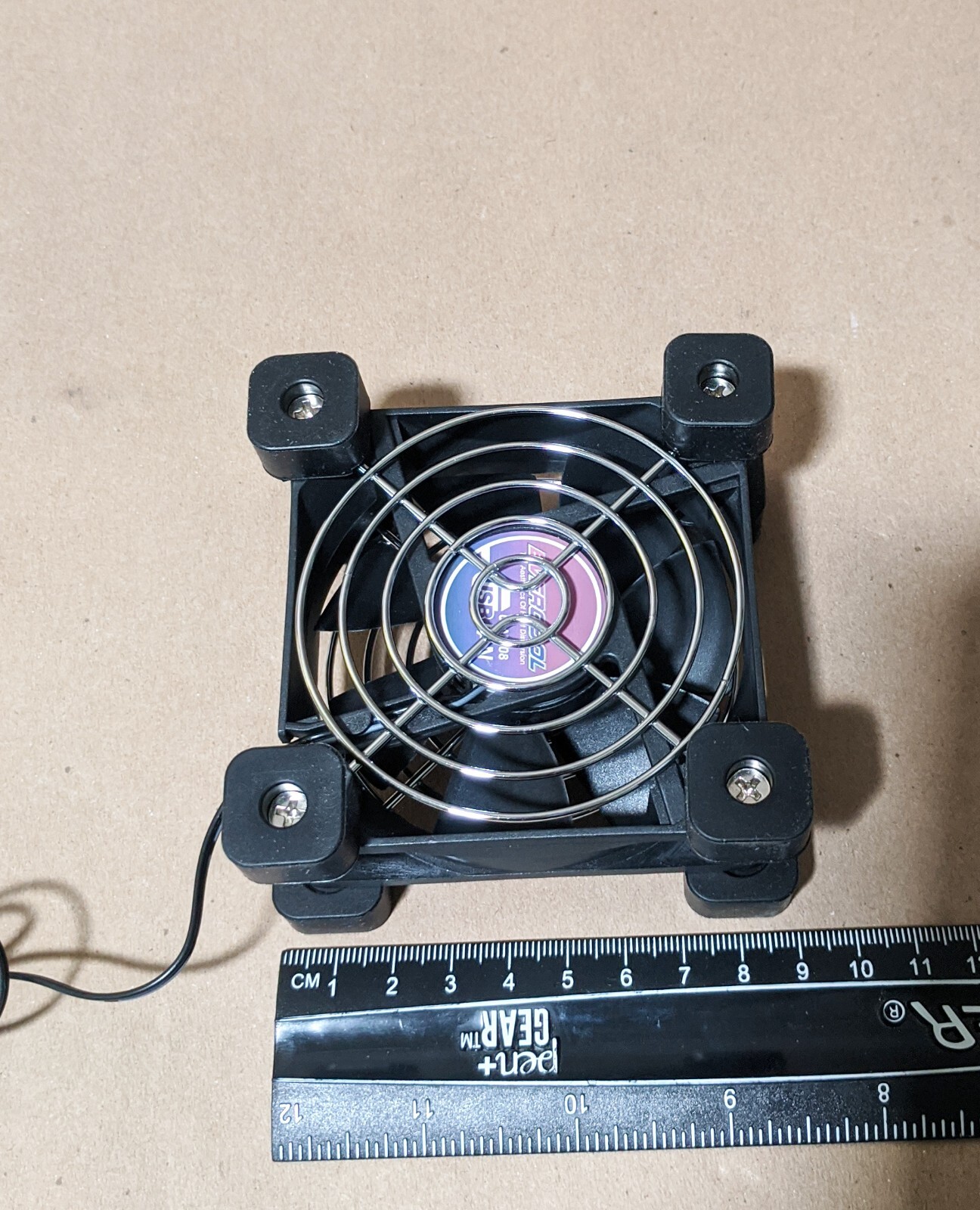 Evercool 80mm USB Powered 2-Speed 5V Wireless Router, NUC, & AMP Cooling Fan