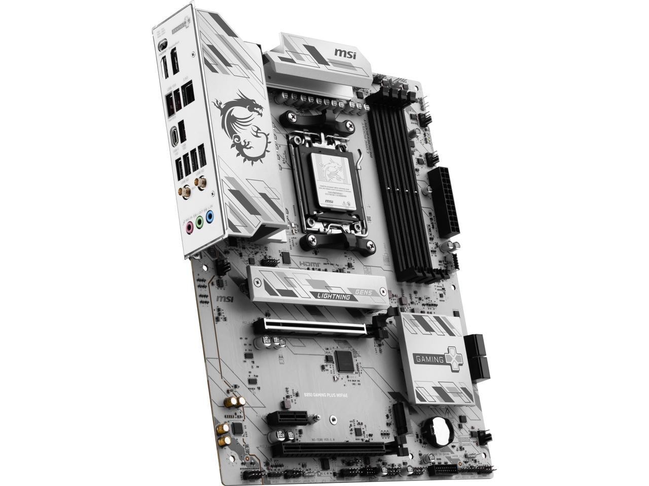 MSI B850 GAMING PLUS WIFI6E AM5 AMD B850 SATA 6Gb/s 5G Network Wi-Fi7 DDR5 Mothe
