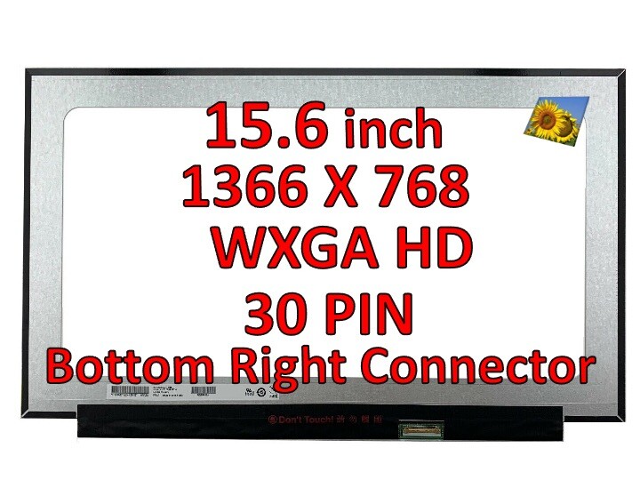New NT156WHM-N30 V8.0 HW:V8.0 LCD Screen LED 15.6″ HD Display Narrow Edge