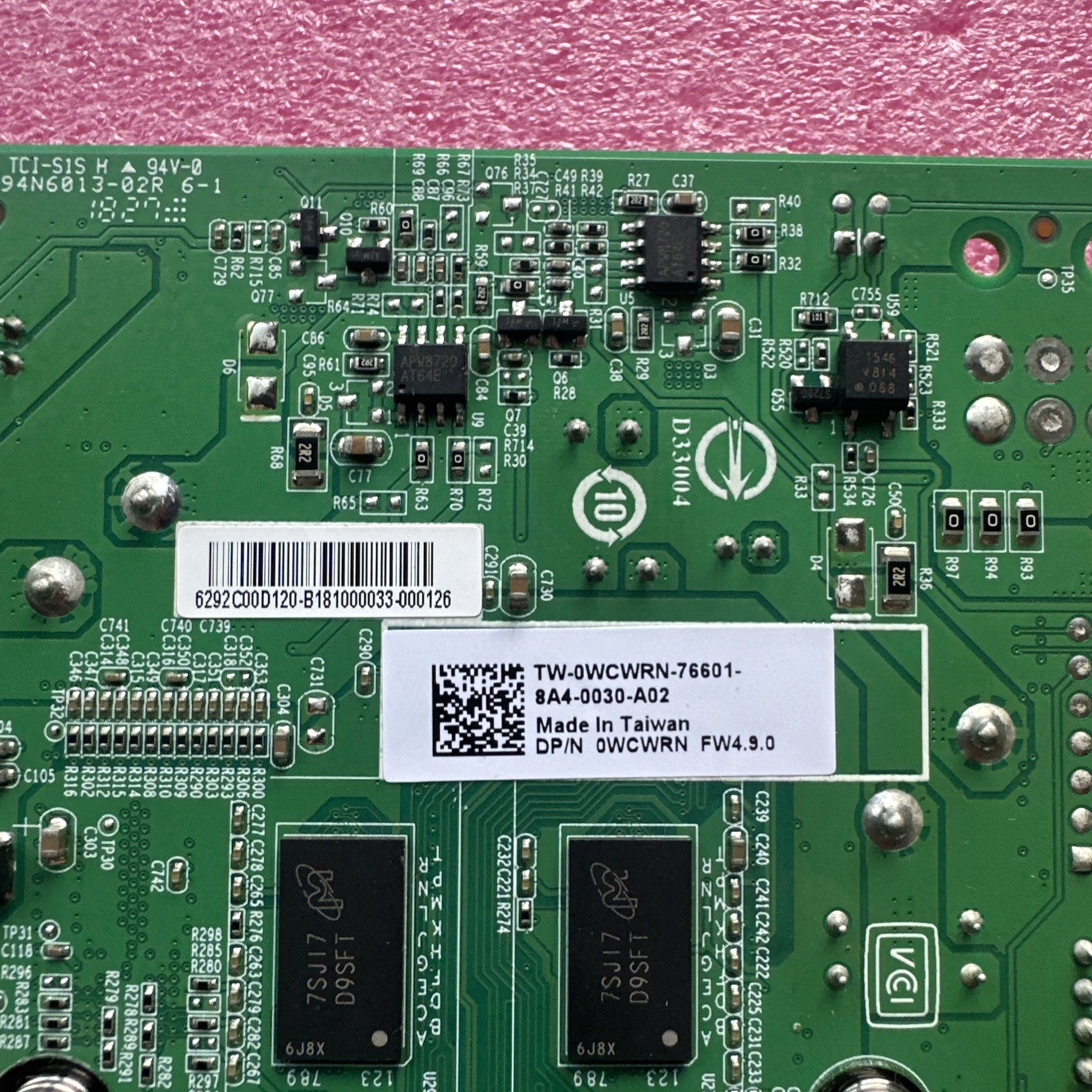 Dell WCWRN✅TERA 2240 PCoIP PCIe x1 Remote Access Card