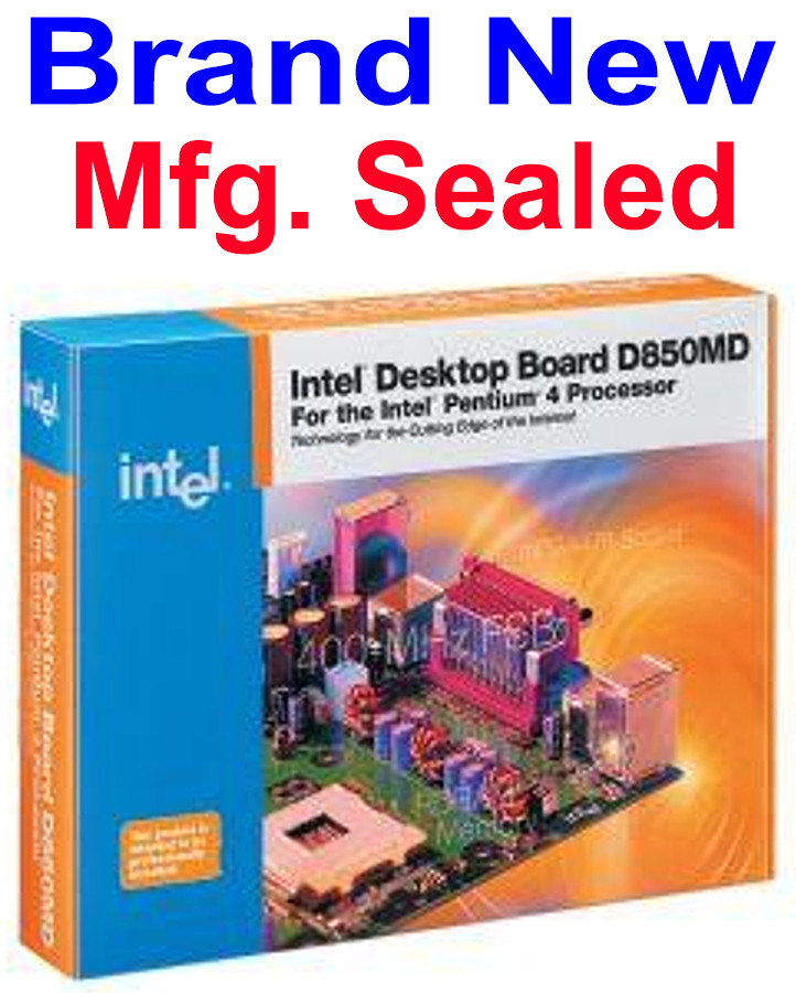 Intel D850MD Motherboard 850 Chip Support Rambus Memory RDRAM ONLLY (BRAND NEW)