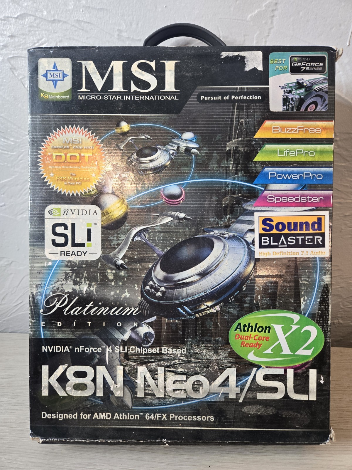 NEW MSI K8N Neo4 Motherboard “SEE PHOTOS/DESCRIPTION”