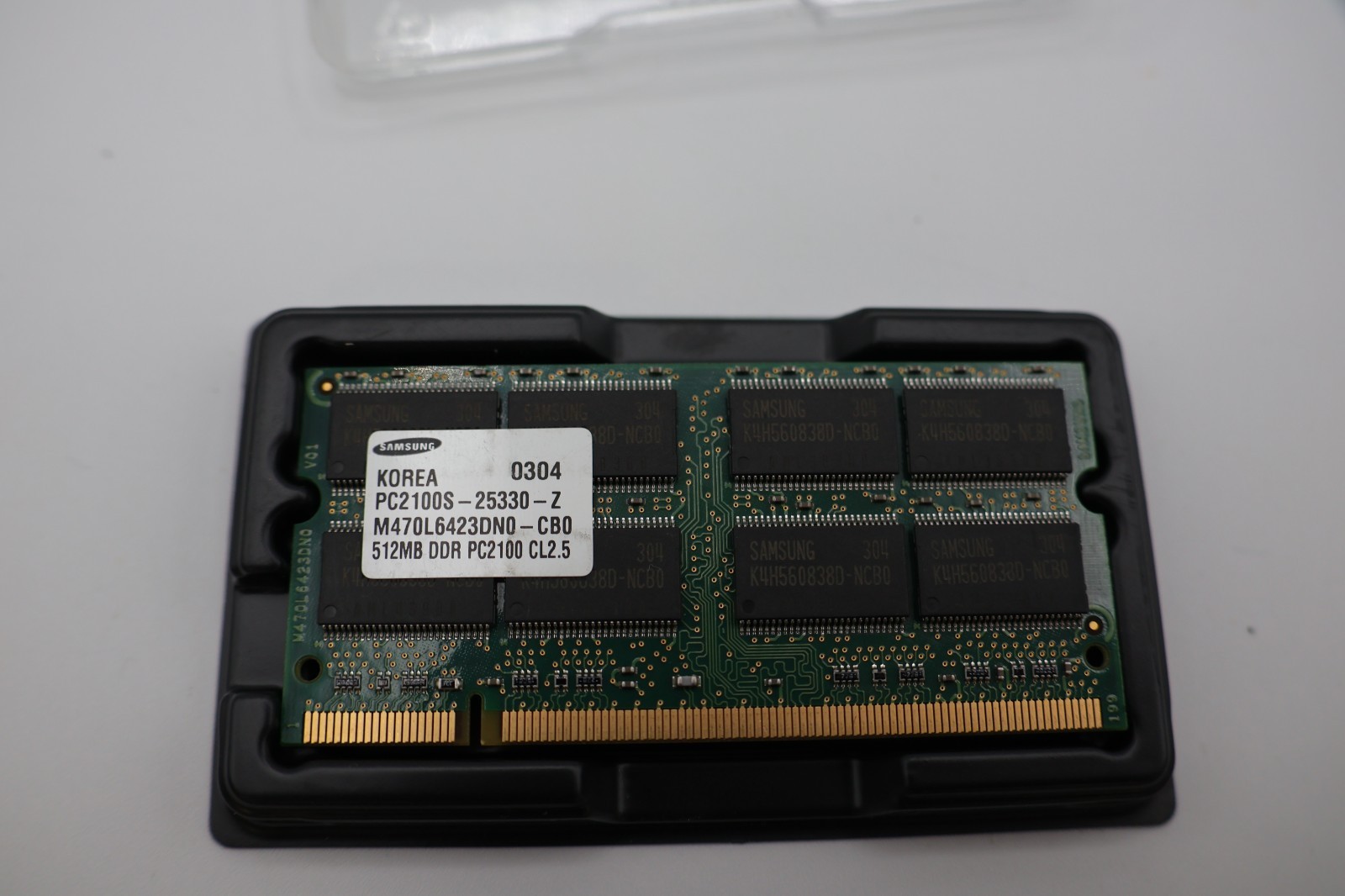 512MB SAMSUNG DDR MEMORY RAM PC2100S-25330-Z 2.5V-0253