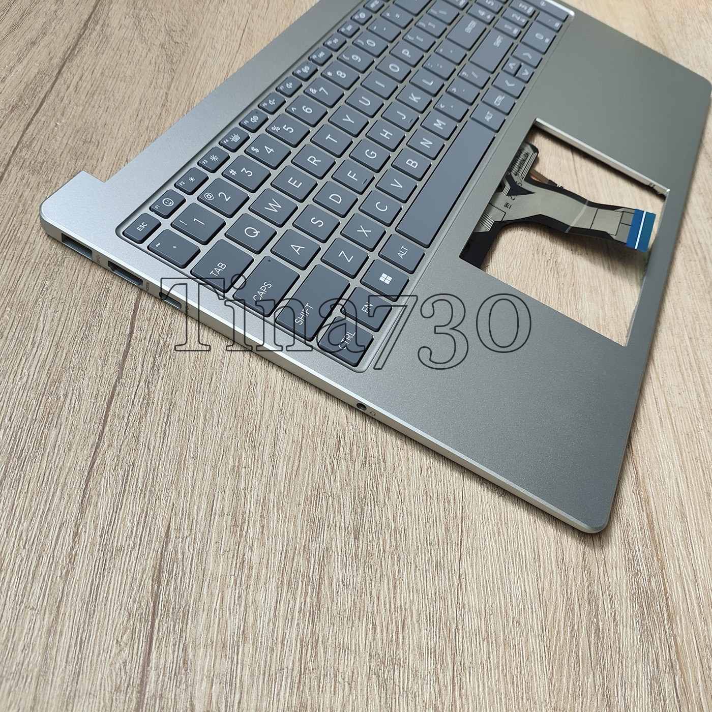 New For HP 15-FC 15-FD 15.6” Silver Palmrest Keyboard With Backlit N36752-001