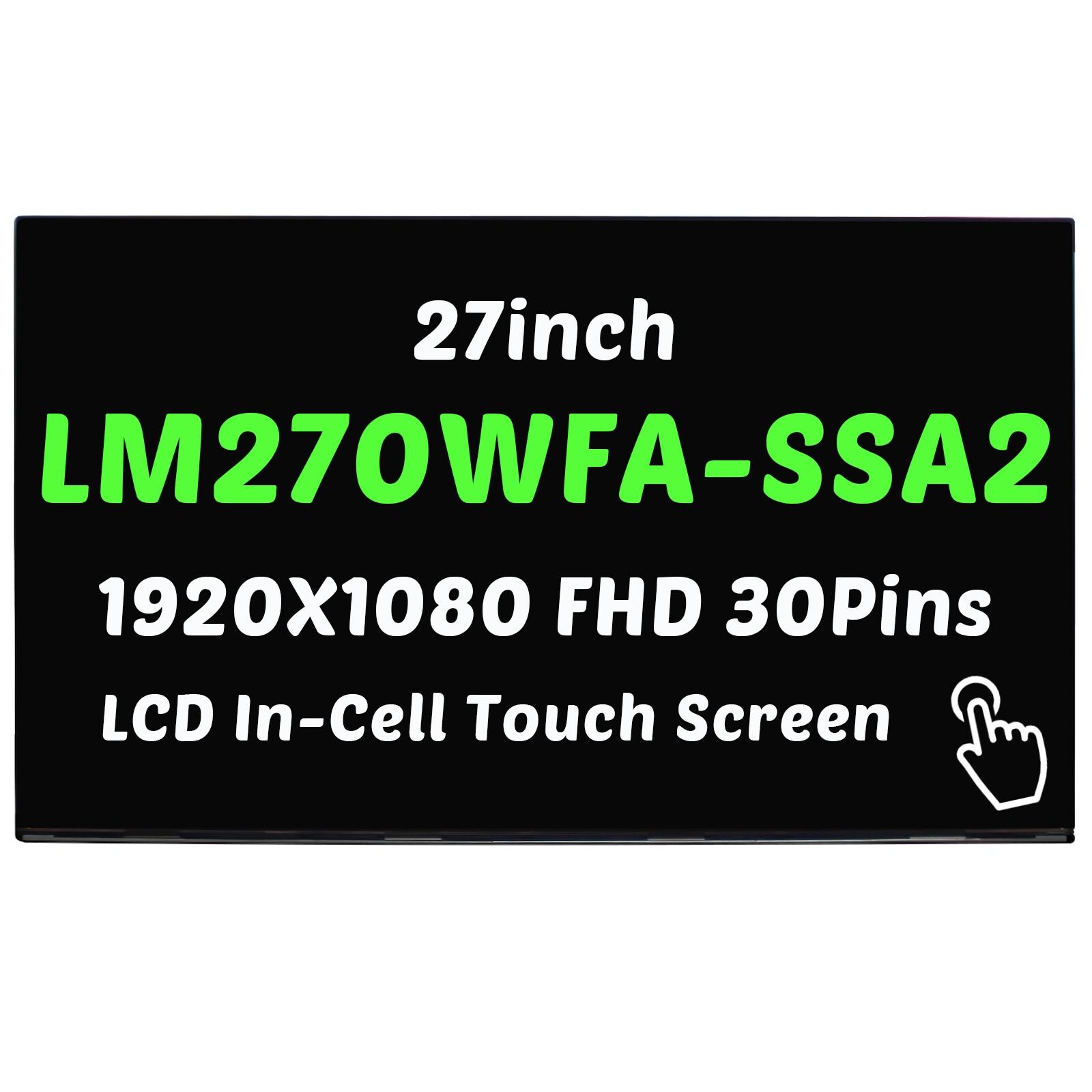 27in For Lenovo IdeaCentre AIO 3 27IAP7 Type F0GJ In-Cell Touch LCD Display