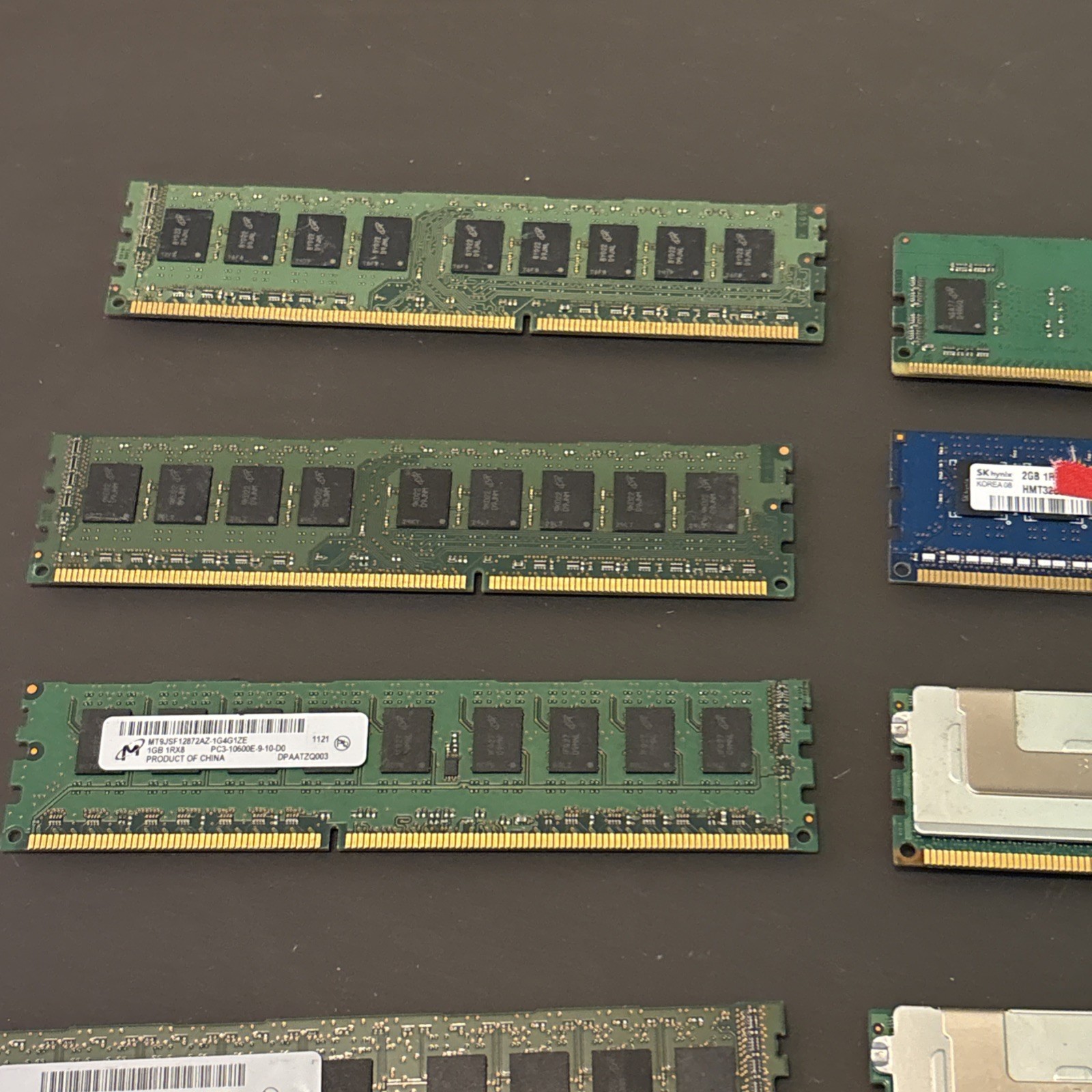Mix Ram Lot Gold Mining SOLD AS-IS For Parts Unknown Condition 21 Pieces Lg Lot
