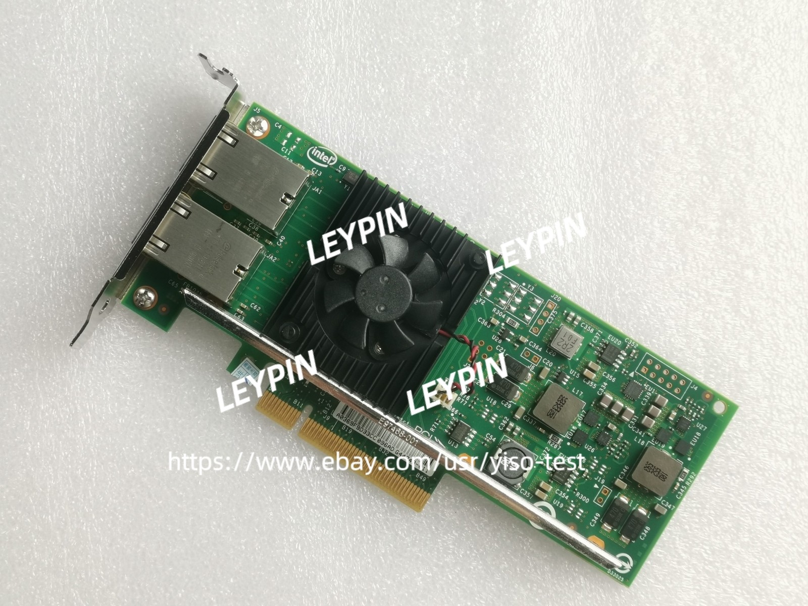 INTEL/DELL X540-T2 CONVERGED DUAL PORT ETHERNET NETWORK ADAPTER K7H46/3DFV8