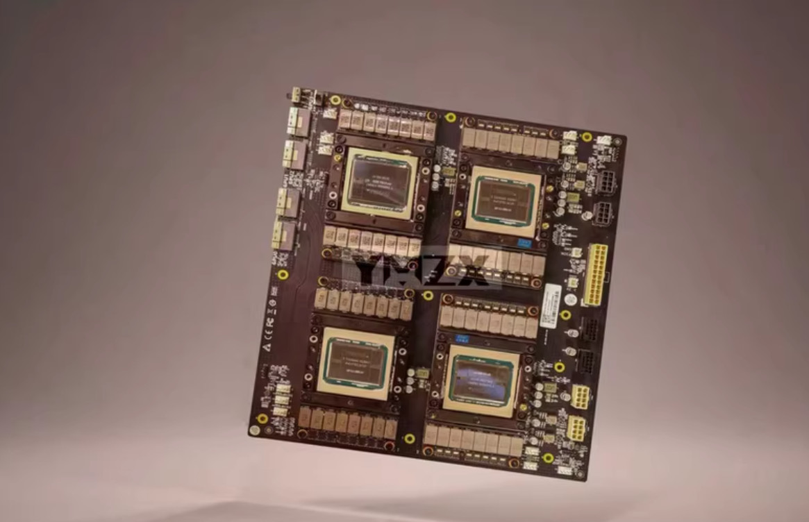 V100 4-card Quad-GPU SXM2 300G NVLINK 300GB/s Interconnection Baseboard Solution