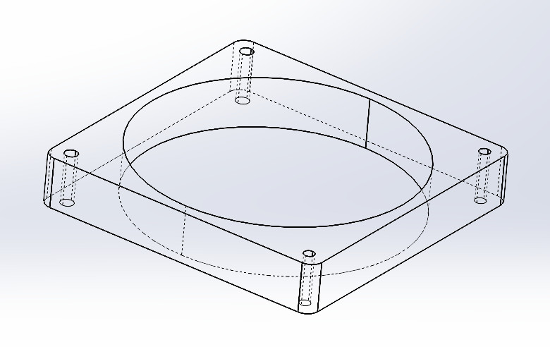 Fan Spacer 80mm/120mm/140mm