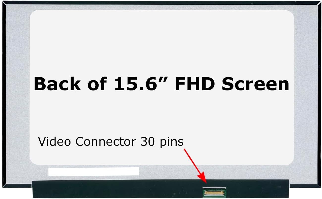 New Screen Replacement for NV156FHM-N45 | Matte IPS FHD 1920×1080 LCD LED