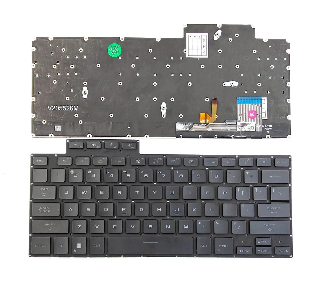 for Asus ROG Zephyrus M16 GU604VI GU604VY 2023 Keyboard RGB Backlit US Layout