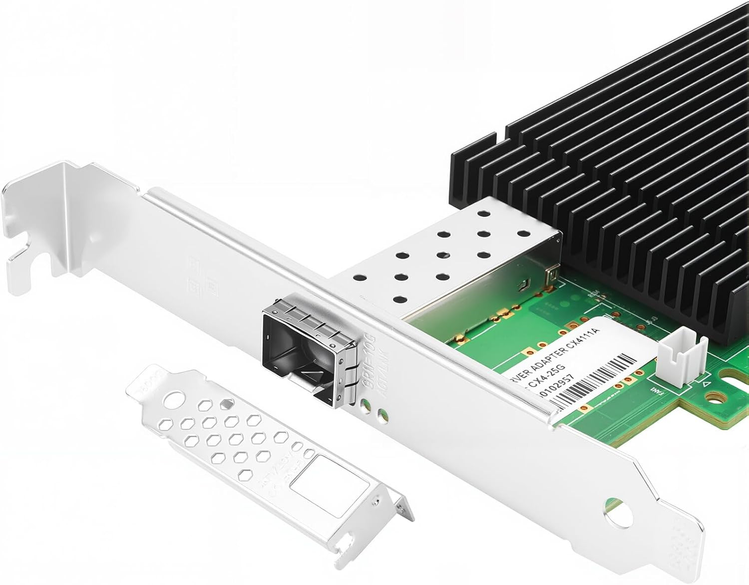 25Gbe NIC Card for Mellanox MCX4111A-SFP28-X4, Pcie 3.0 X4 25Gb Ethernet NIC wit
