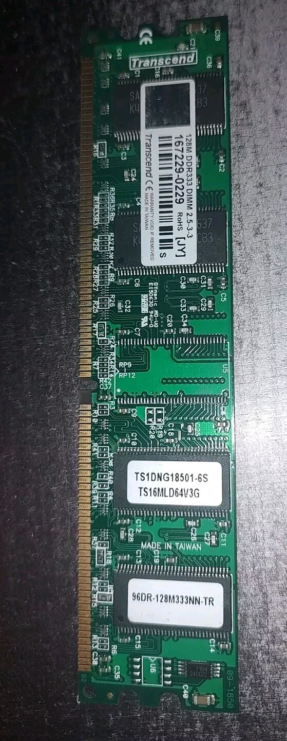 Transcend 128MB DDR333 CL2.5 DIMM