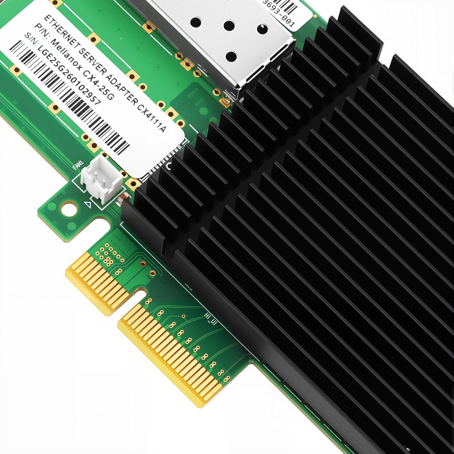 25Gbe NIC Card for Mellanox MCX4111A-SFP28-X4, Pcie 3.0 X4 25Gb Ethernet NIC wit