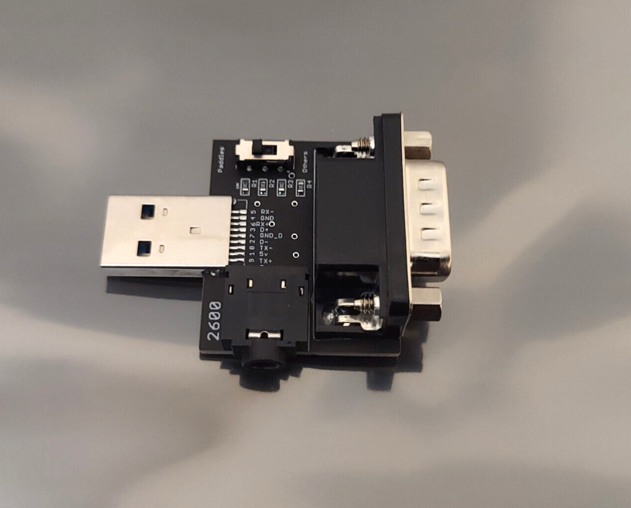 MiSTer FPGA SNAC Board w/ NES, SNES, Atari, and Genesis Adapters