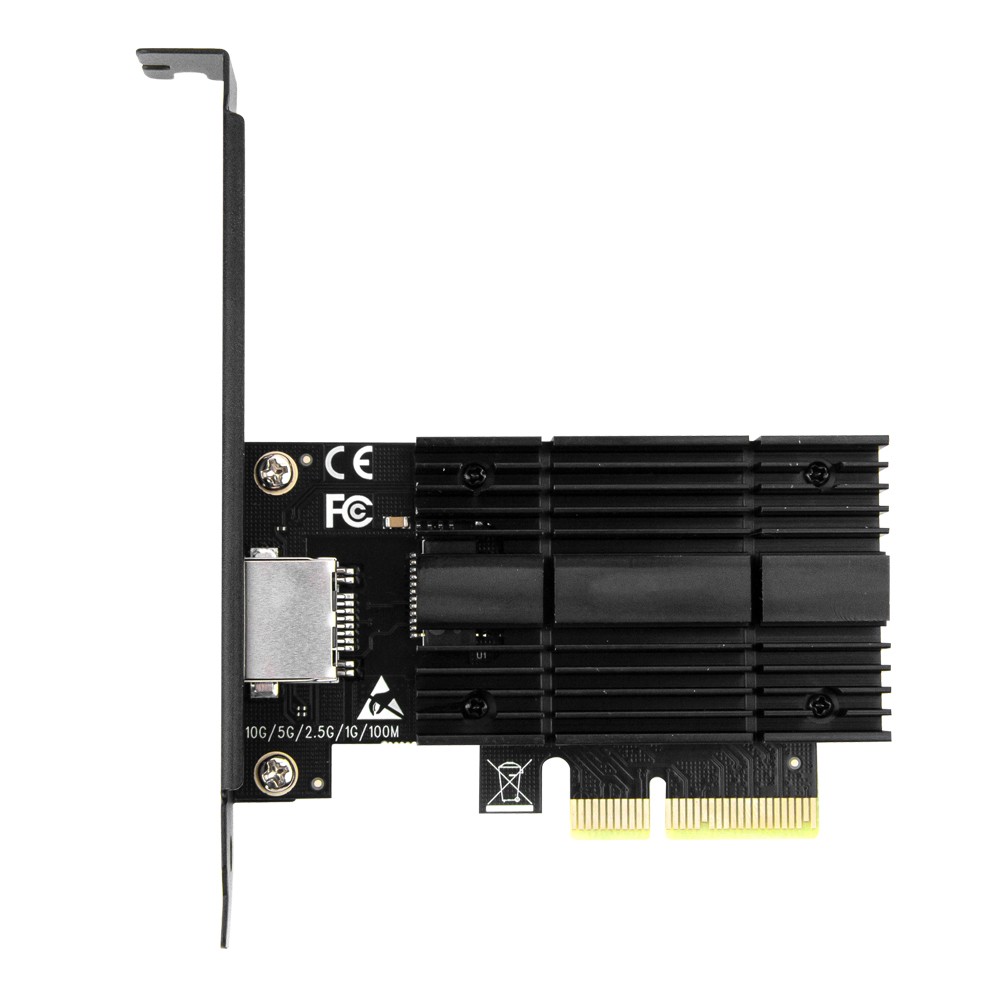 10G PCIe Network Adapter Marvell AQC113 RJ45 PCIe 3.0 x4 NIC for NAS Desktop PC