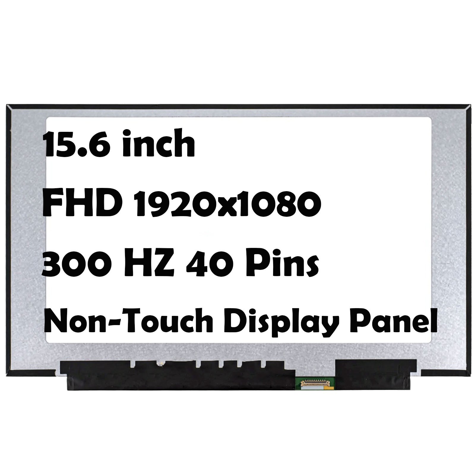 15.6″ WLED 300Hz IPS FHD LCD Screen Display Panel LQ156M1JW25 SHP152C 1920×1080