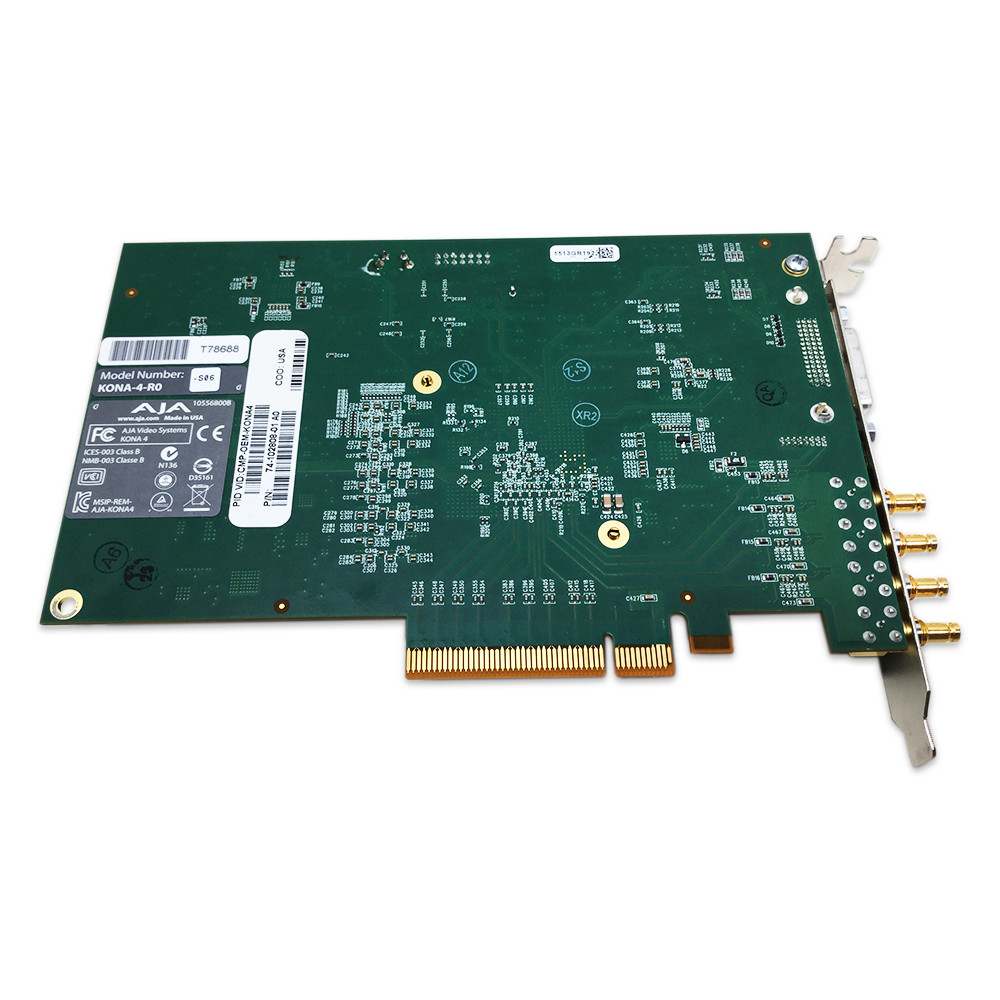 AJA KONA 4-RO 4k 4 channel SD HD FHD 3g-SDI HDMI Input Video Capture Card PCIe