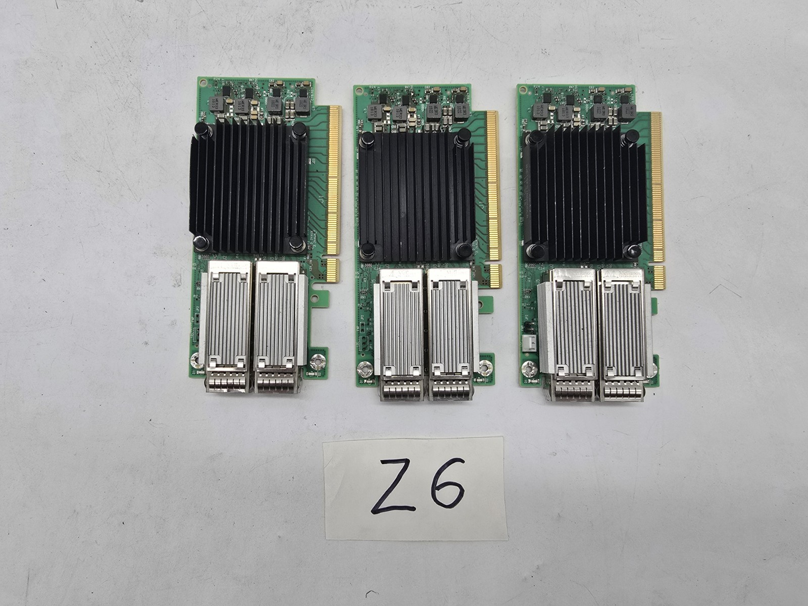Lot Of 3 Mellanox ConnectX-5 VPI Adapter MCX556A-ECAT 100GbE QSFP28 PCIe