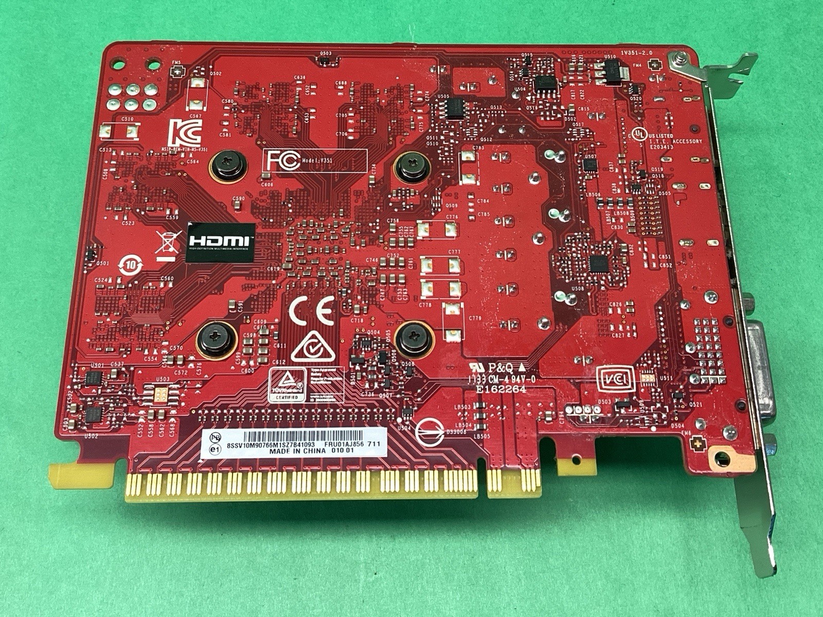 P&Q ? V351 Desktop Video Graphics Card – DVI + DP + HDMI Unknown Specs UNTESTED