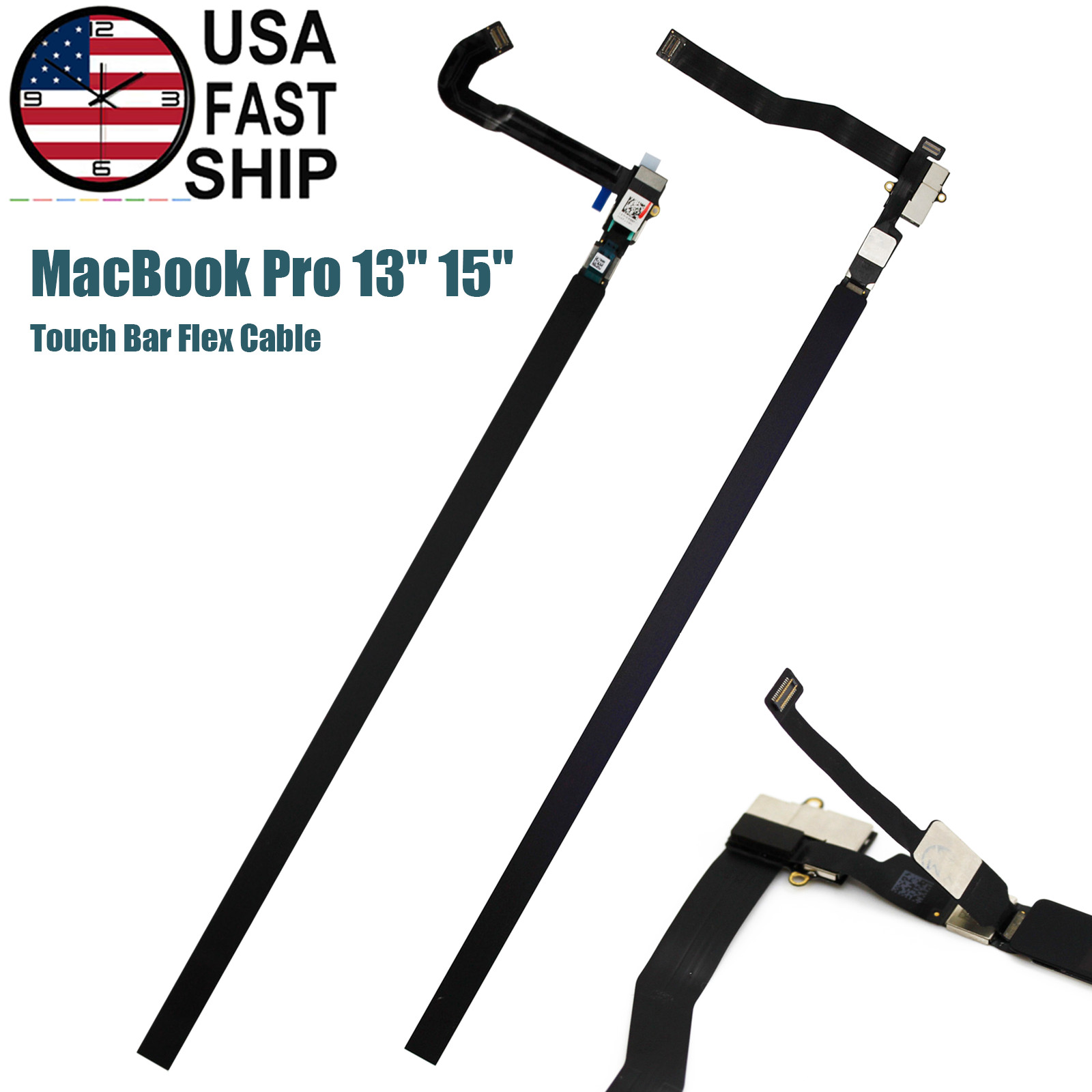 LED Touch Bar Flex Cable For Apple Macbook Pro 13″ A1706 A1989 15″ A1707 A1990