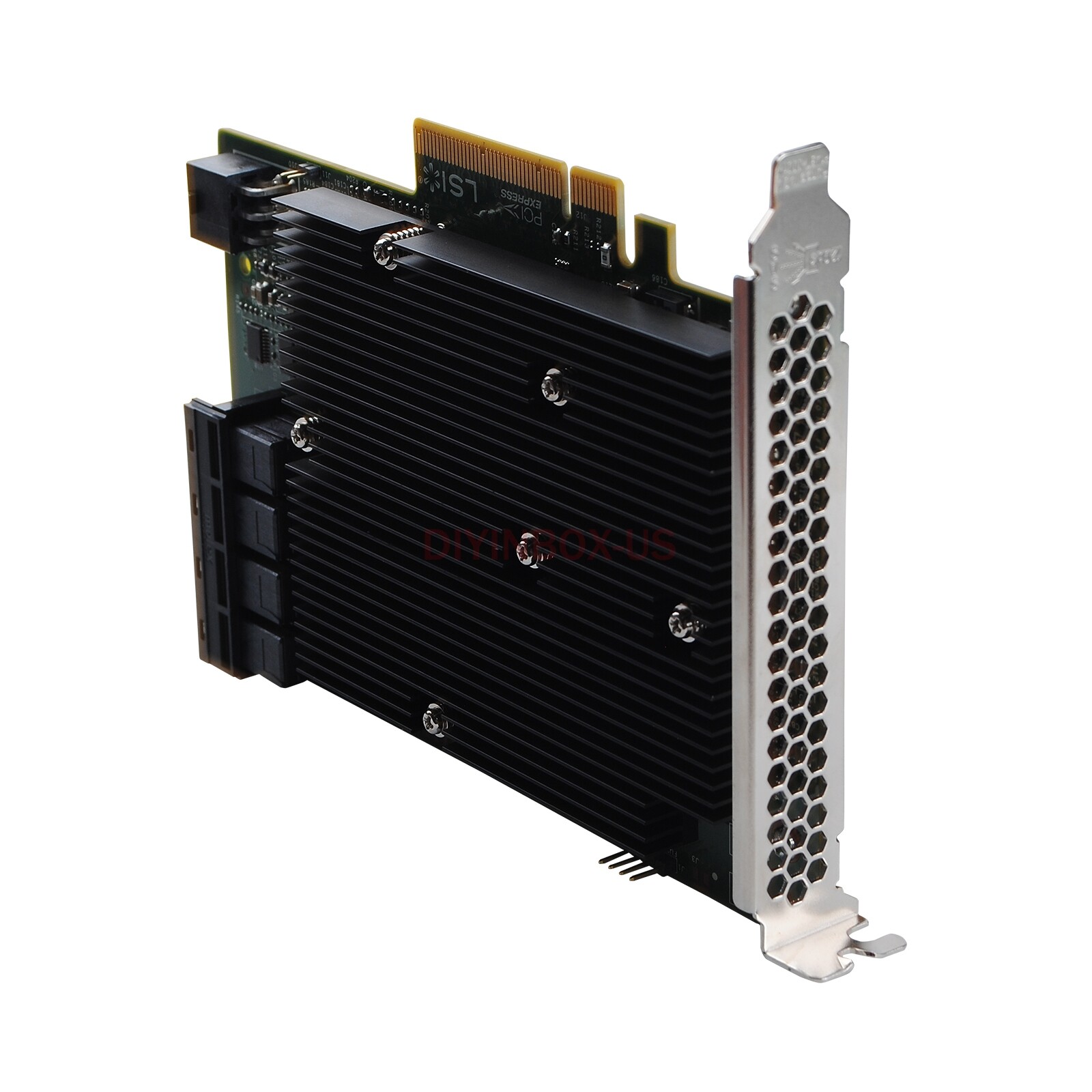 LSI 9300-16i 16-Port 12Gb/s SAS/SATA HBA ZFS TrueNAS UnRAID IT Mode 16.00.12.00