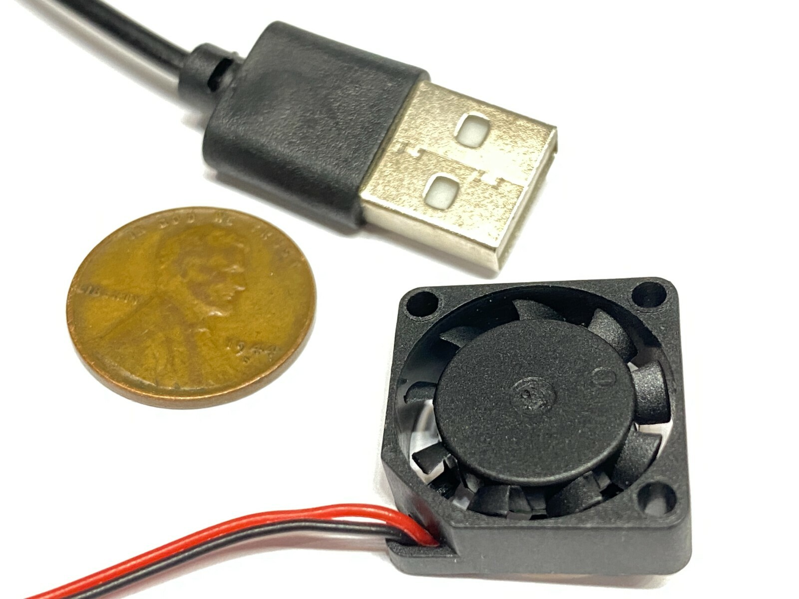 USB 2006 micro Small 5V DC Cooling Fan 20mm 6mm 2 Pin Mini axial 2cm E36