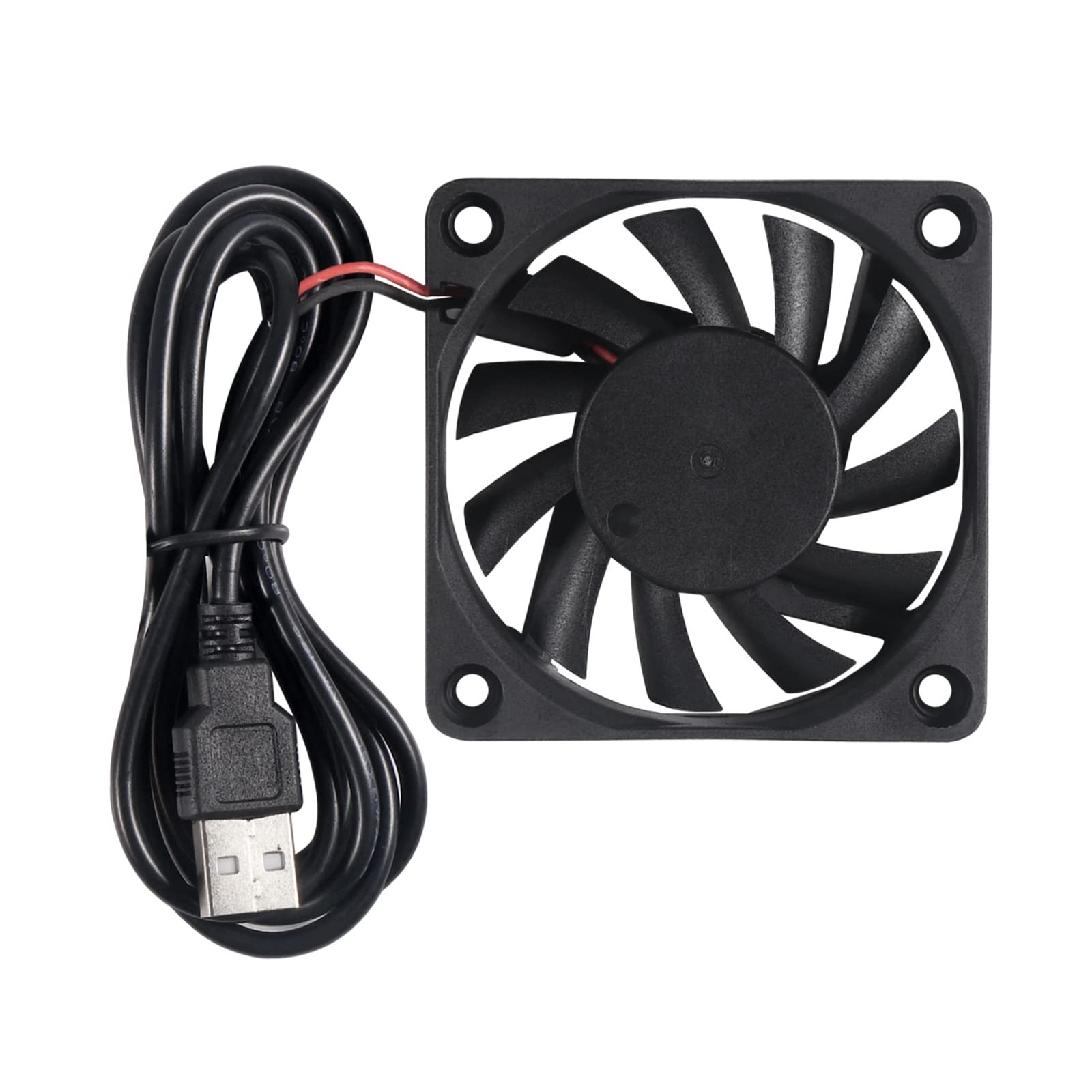 4PACK DC 60mm USB Fan 5V 6015 Brushless Cooling 60mmx15mm 6015