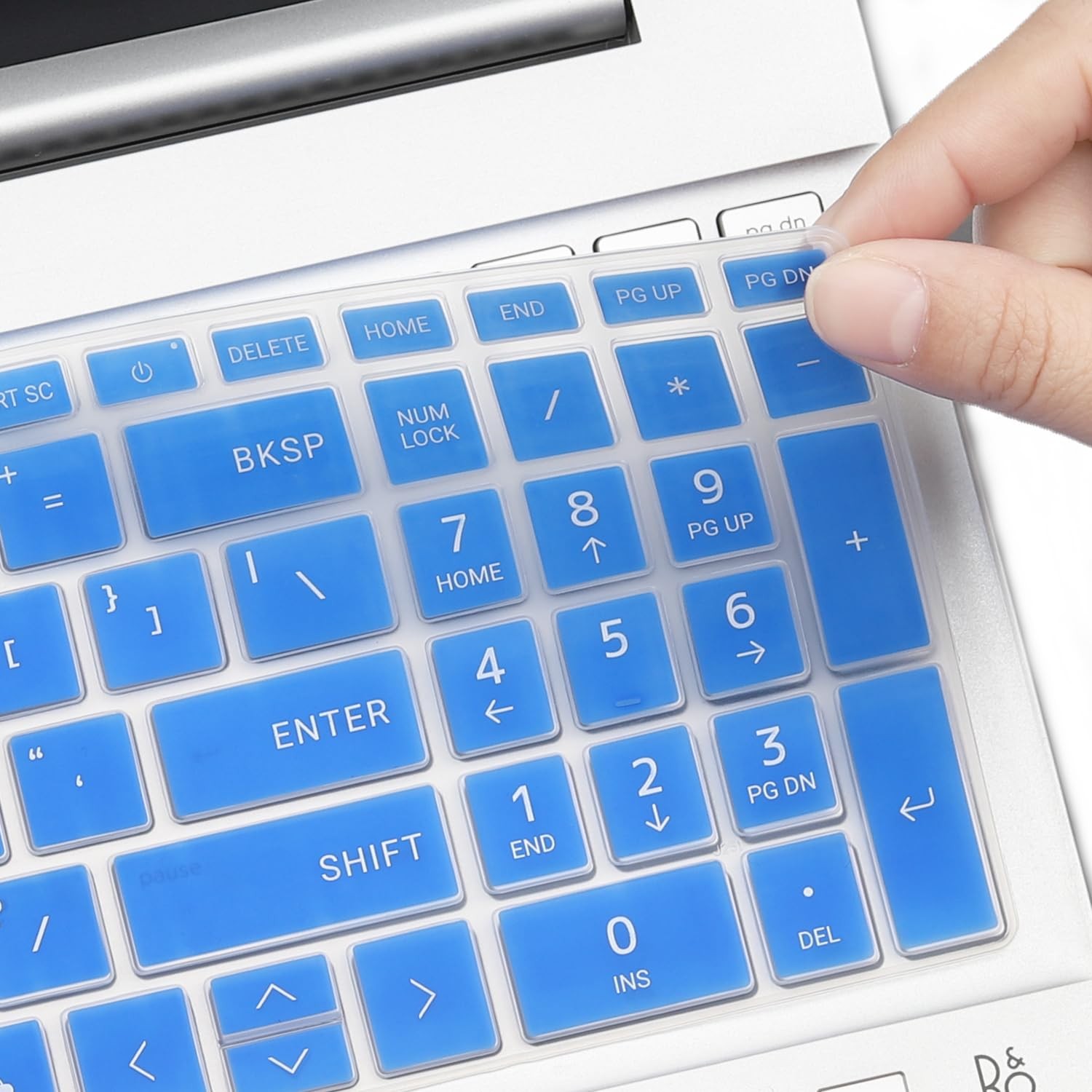 Keyboard Cover for 2025 2024 HP 15.6-inch Laptops (2023-2025 Models), Blue