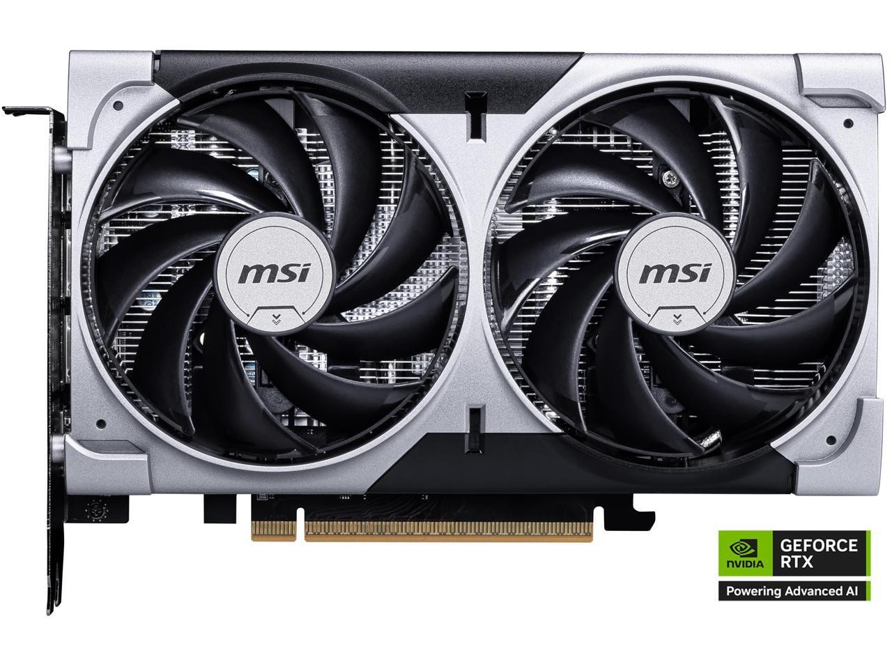 MSI Ventus GeForce RTX 5060 8GB GDDR7 PCI Express 5.0 x 16 (use x8) Graphics Car