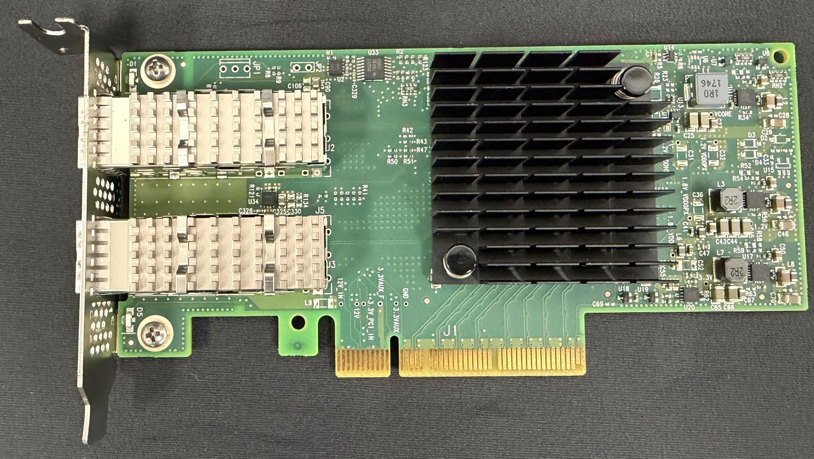 Mellanox MCX4121A-XCAT ConnectX-4 LX EN 2-Port 10GbE SFP28 PCIe 3.0 x8 NIC SFF