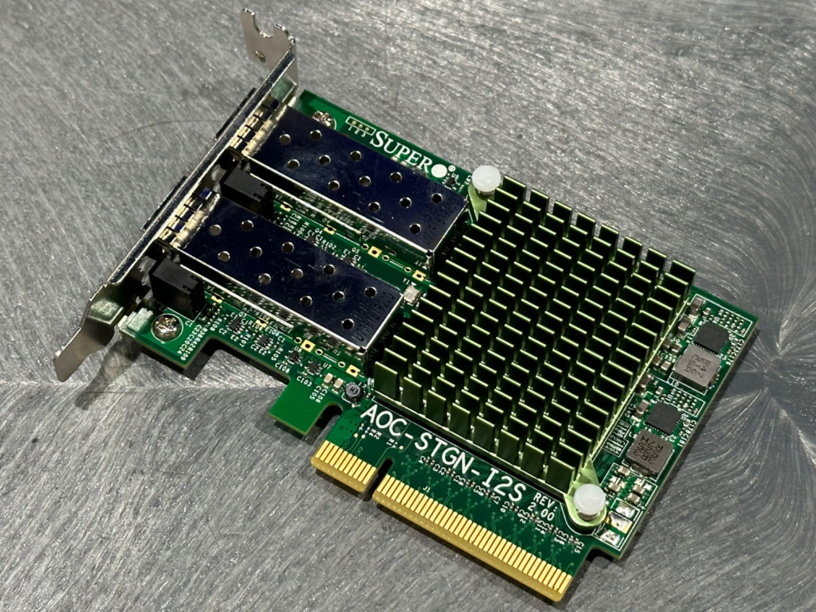 SuperMicro AOC-STGN-I2S Dual Port 10GB SFP+ 10GB Card Low Profile