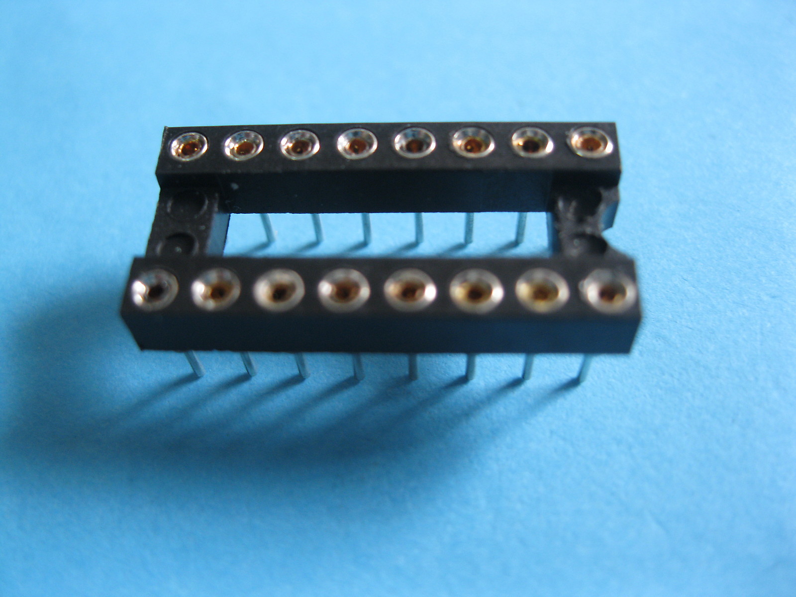 30 pcs IC Socket Adapter Round 16 Pin Headers & (IC) Sockets Pitch 2.54mm X=7.62