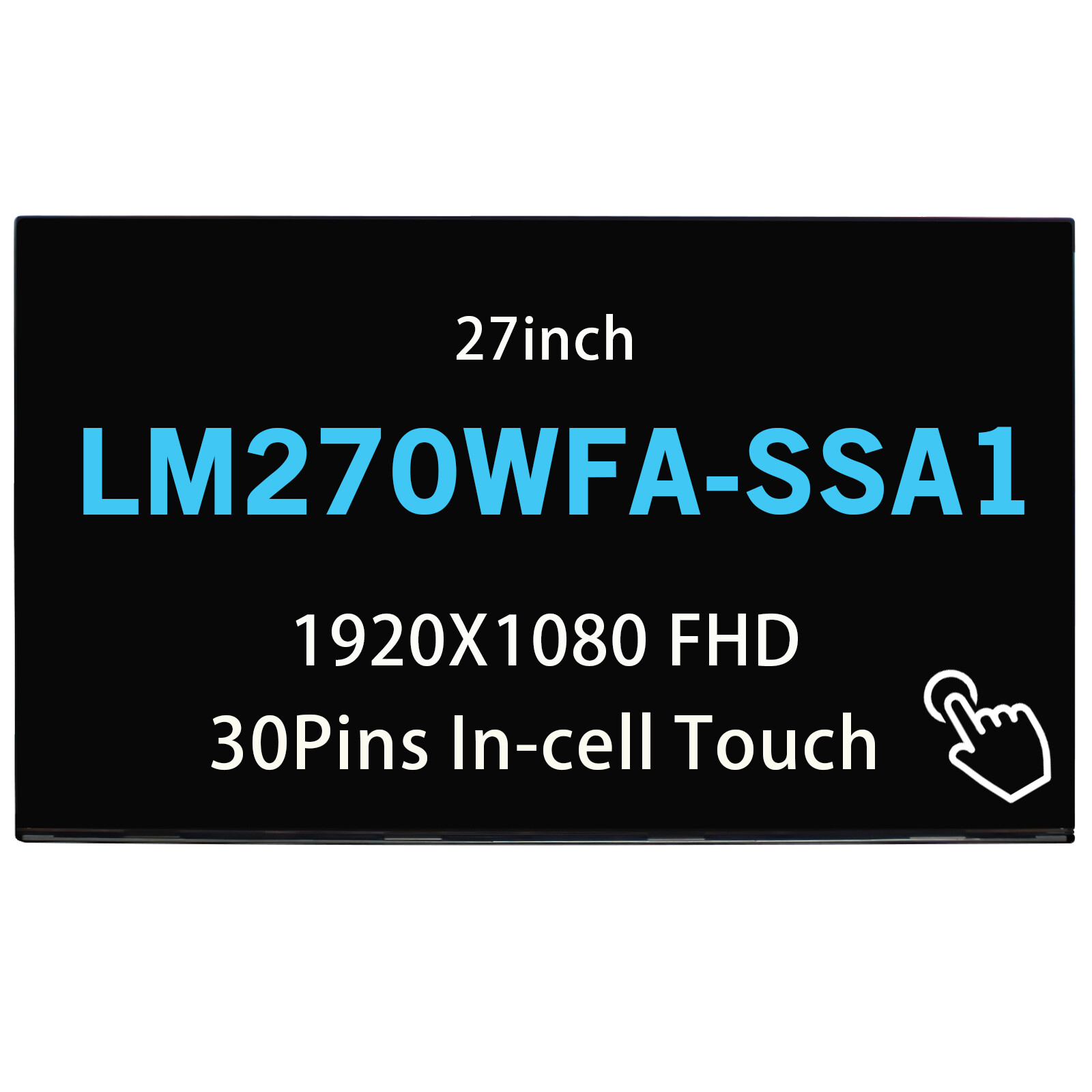 27in For Dell Inspiron 7777 All-in-One Borderless LCD Touch Screen LM270WFA-SSA1