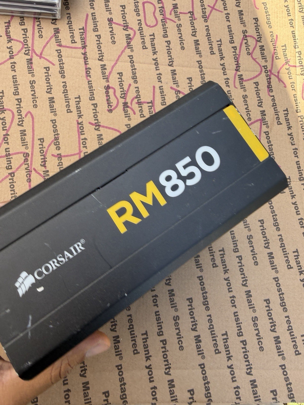 Corsair RM850 Model 75-001938 850W Fully Modular ‼️CABLES NOT INCLUDED‼️