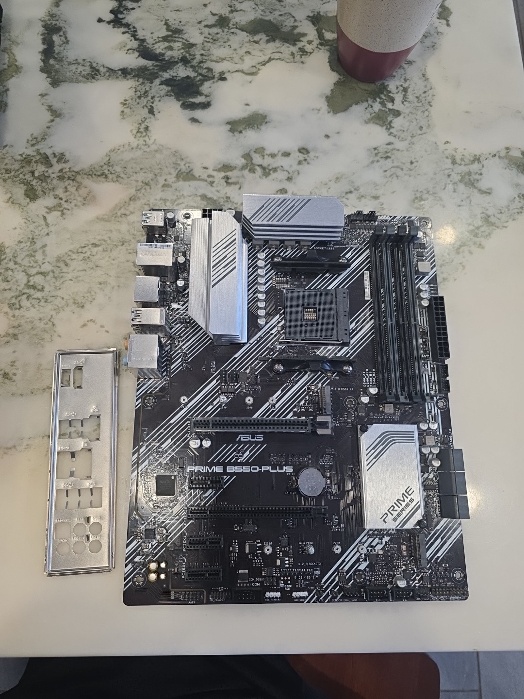 ASUS Prime B550-PLUS AC-HES AMD AM4 (3Rd Gen Ryzen) USB 3.2 ATX Motherboard