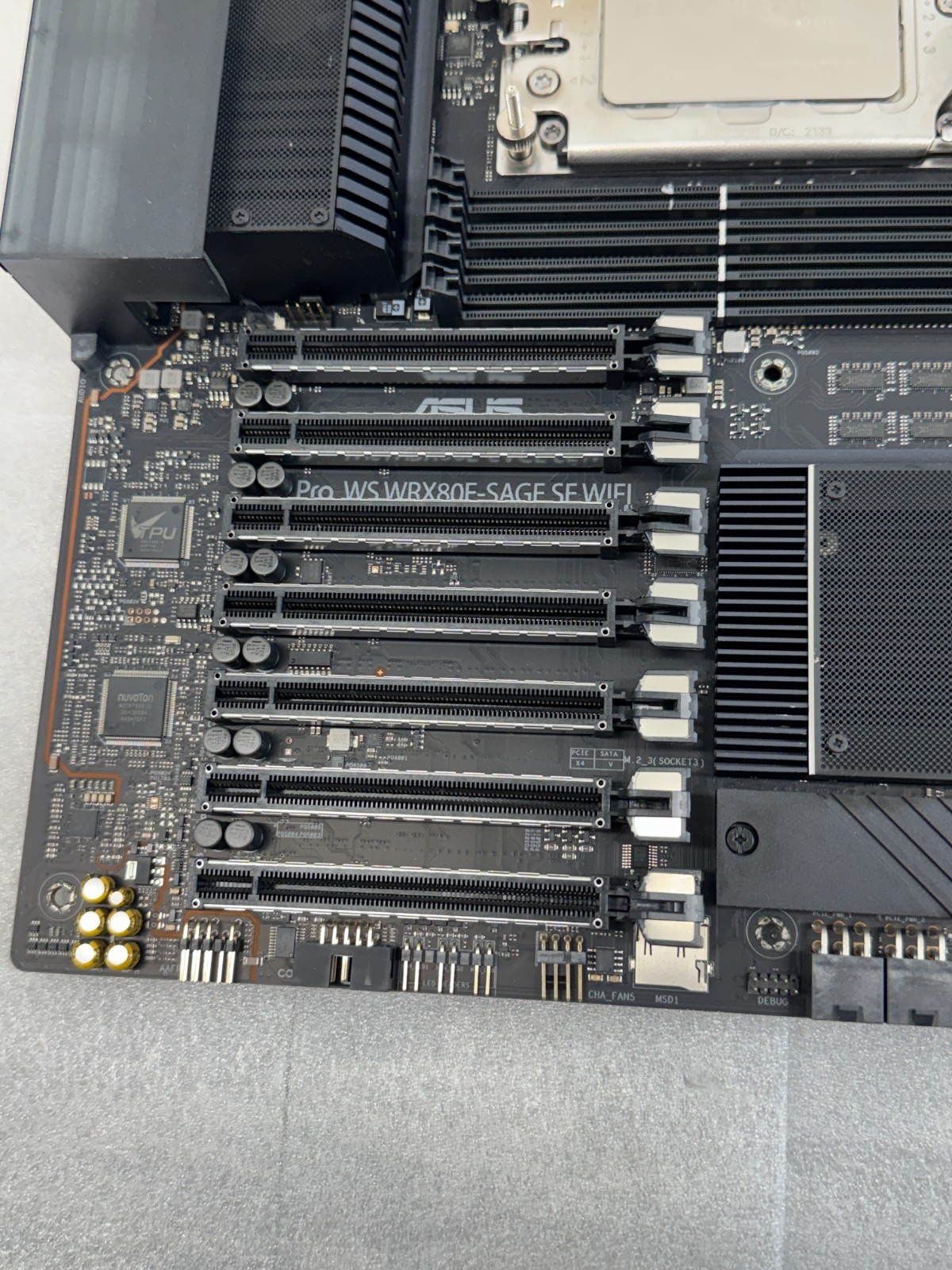AMD Threadripper PRO 3975WX+ASUS WRX80E-SAGE SE WIFI+SilverStone IceGem 360 AIO