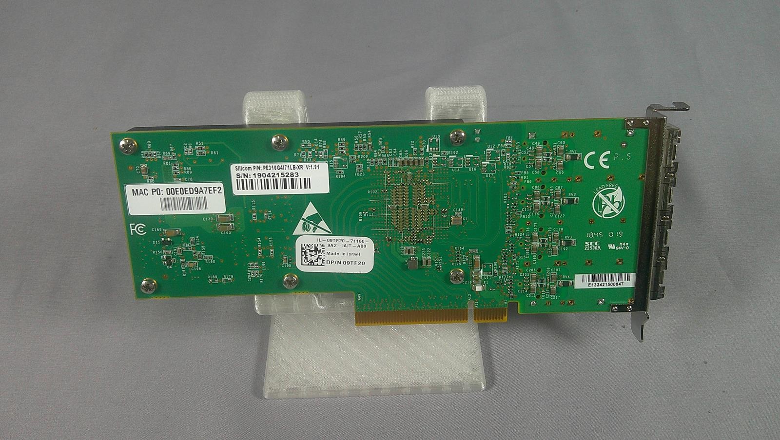 SILICOM PE310G4I71LB-XR Network Adapter Card ***USED VERY GOOD***