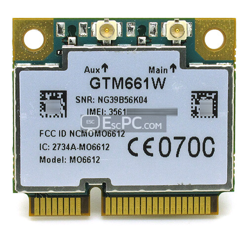 Brand New Unlocked Option GTM661W MO6612 Half Size Mini PCI-E Card WCDMA HSPA