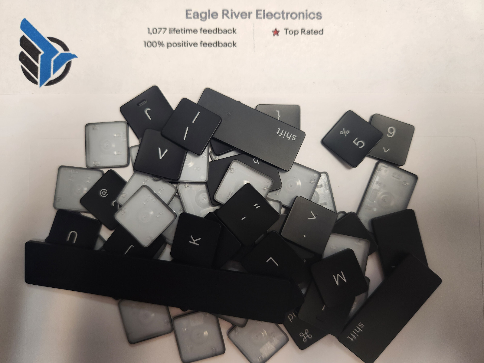 Keycaps US INDIVIDUAL KEY Replacement for MacBook Pro A2251 A2289 A2141