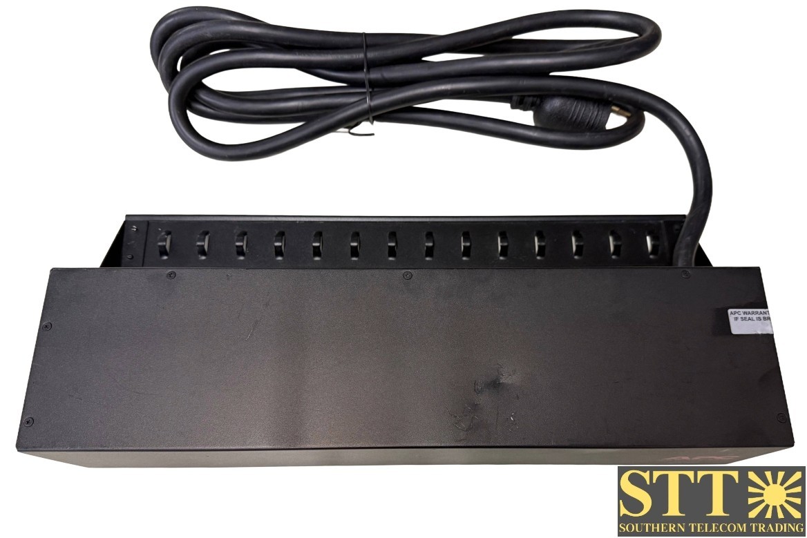 AP7802 APC METERED RACK PDU 2U 30A 120V 16-OUTLET STRIP W/ MOUNTS & CABLE MGMT
