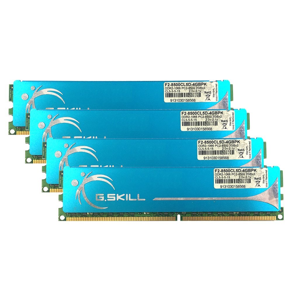 8GB 4GB 2GB DDR2 1066MHz PC2-8500U 240Pin OC DIMM RAM Desktop Memory GSKILL