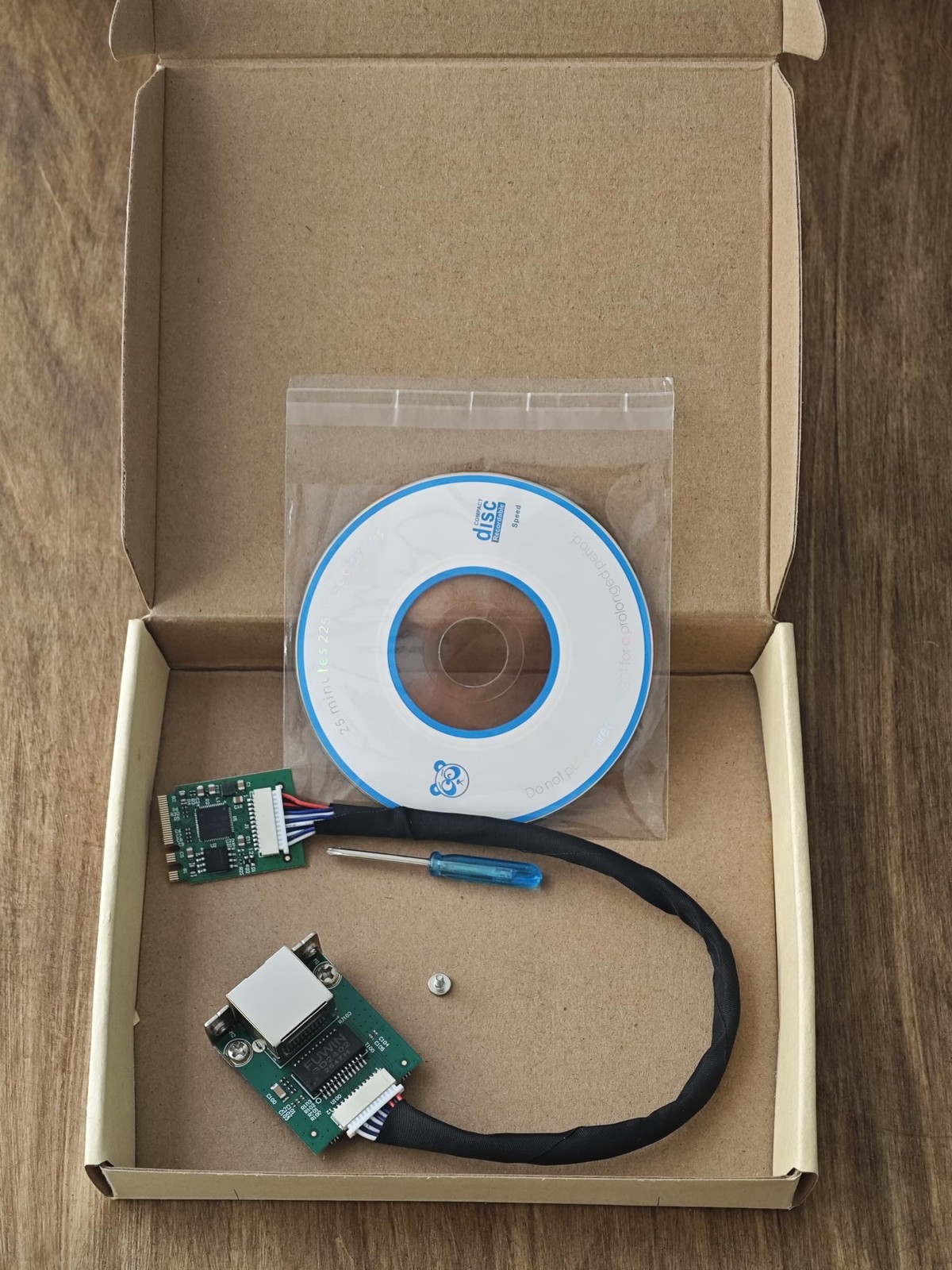 M.2 A+E Key to 2.5G Ethernet Adapter – NIC with Intel I226V, 100/1000/2500 Mb…