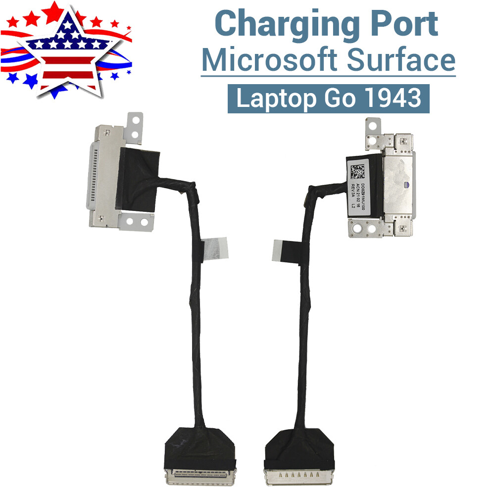 Charging Port Flex Cable Surface Connect For Microsoft Surface Laptop Go 1943