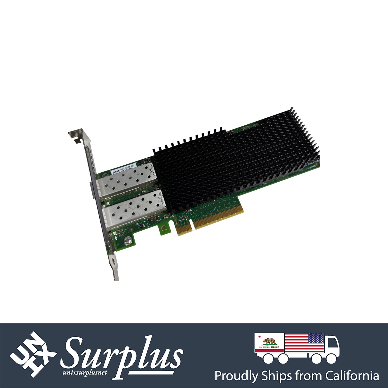 Dell Dual Port 25GbE SFP28 NIC Intel XXV710 PCIe Network Card High Profile