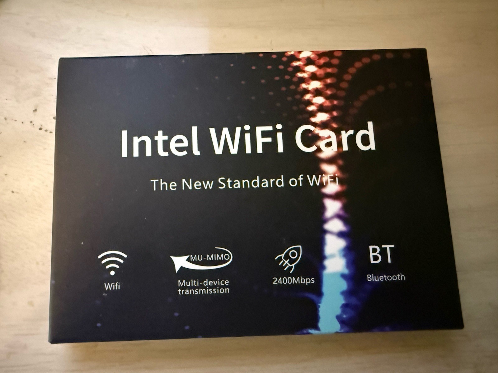 WiFi 6E Wireless Card Intel AX210 NGW Bluetooth 5.3 Tri-Band 5400Mbps Network