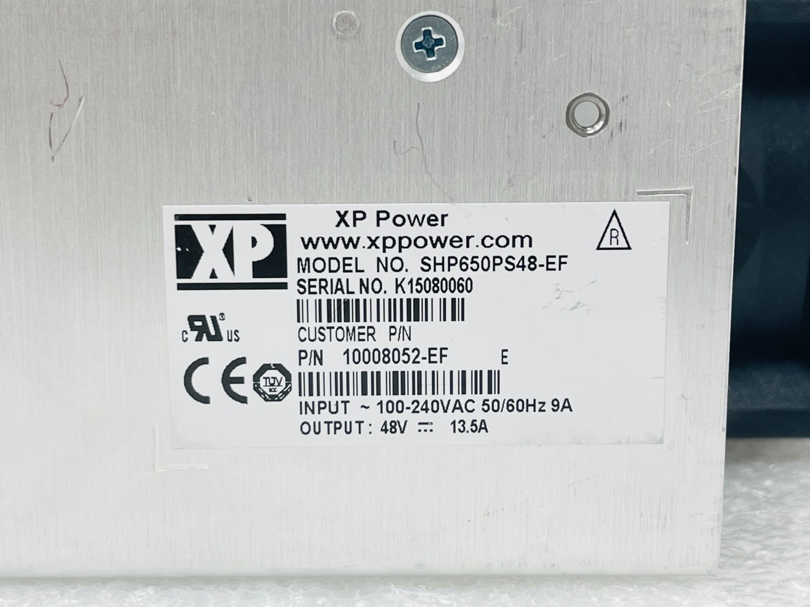 USED – XP Power SHP650PS48-EF Power Supply With 30-Days Warranty – Free Shipping