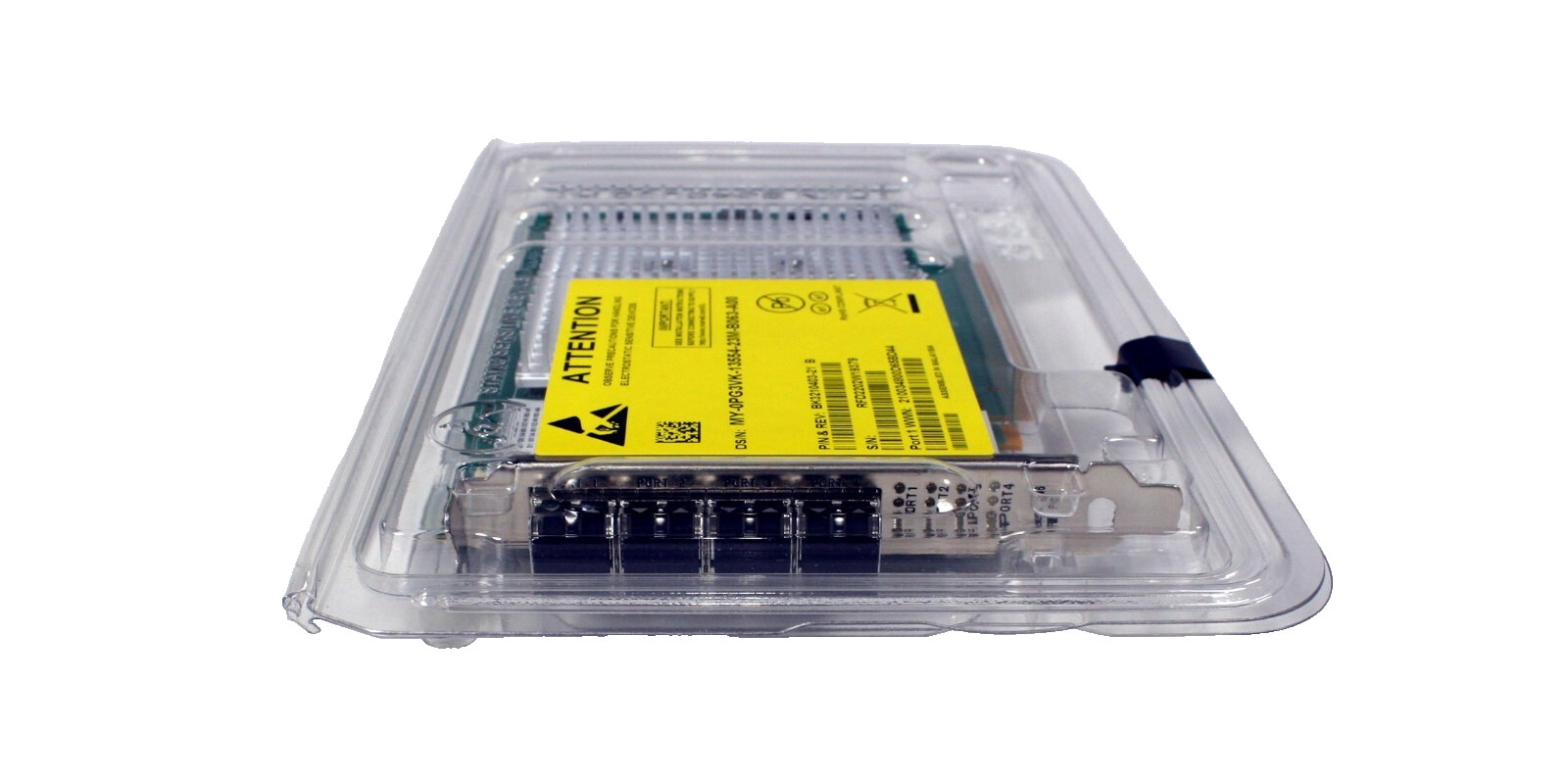 Marvell Qlogic QLE2764S Quad Port 32Gb 4x32GFC Fibre Channel HBA PCIe Dell PG3VK