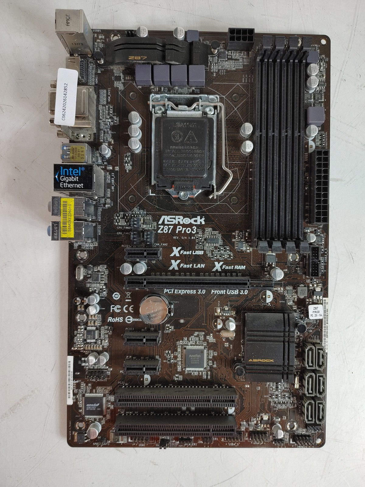 ASRock Z87 Pro3 Intel LGA 1150 DDR3 Desktop Motherboard